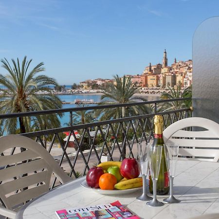 Studio Climatise Avec Terrasse Face Mer A Menton - Fr-1-196-208 Exterior photo