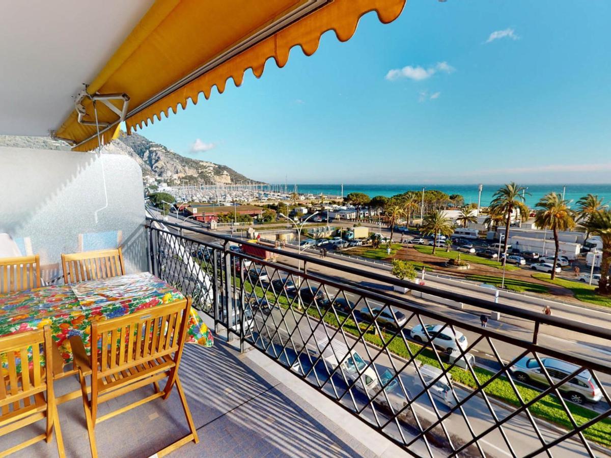 Studio Climatise Avec Terrasse Face Mer A Menton - Fr-1-196-208 Exterior photo